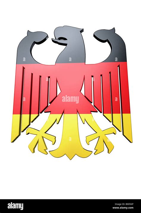 deutschland flagge mit adler patch